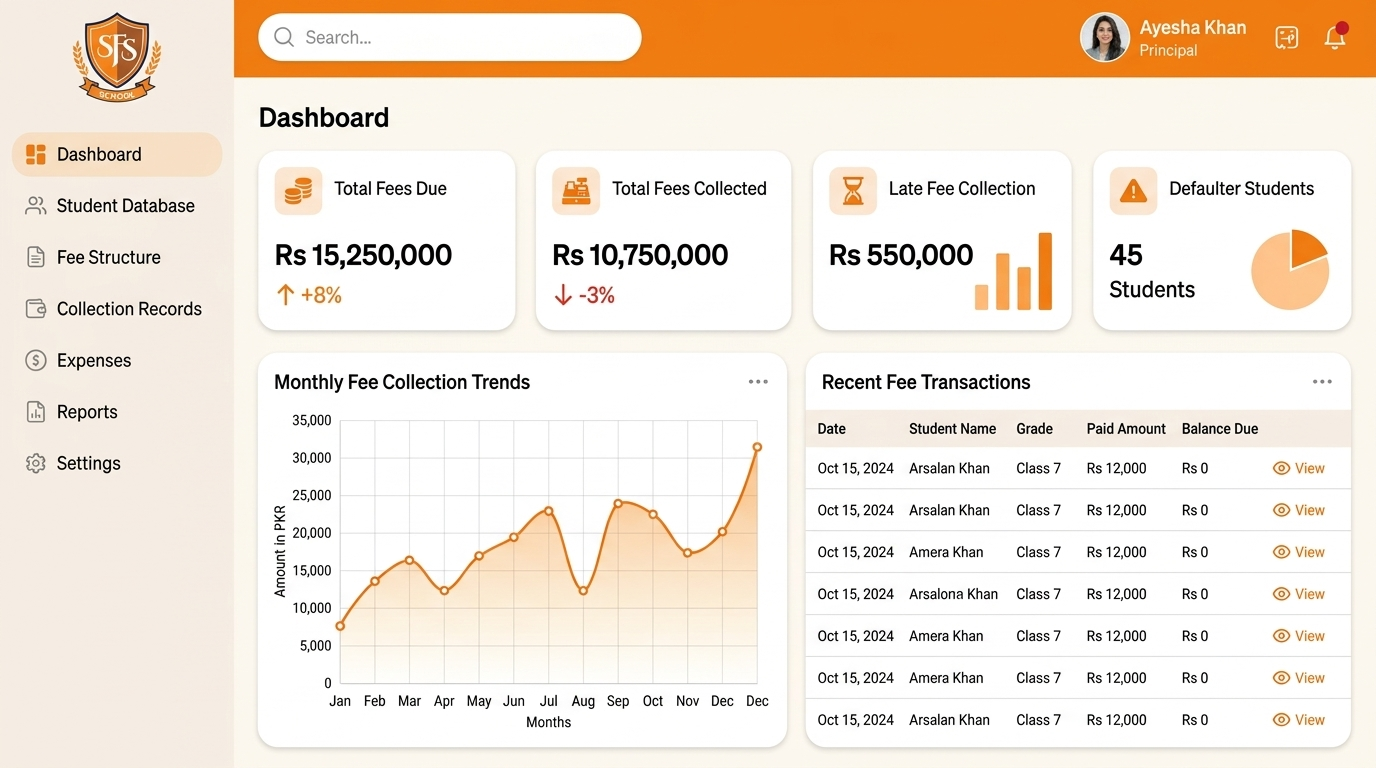 School Fee Management System